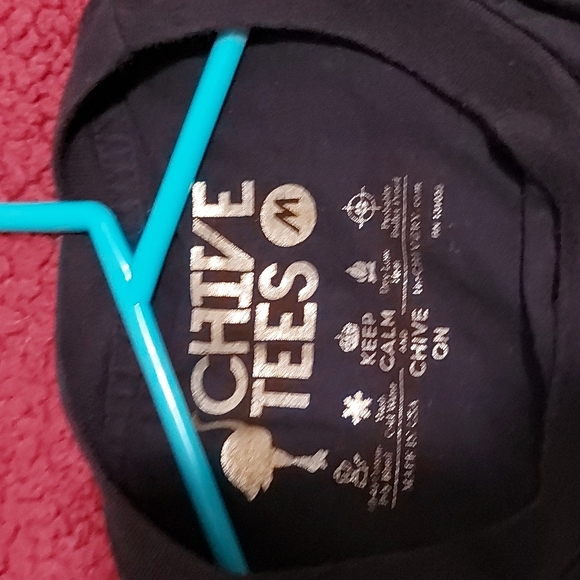 Keep Calm and Chive On men's tshirt - Picture 5 of 7